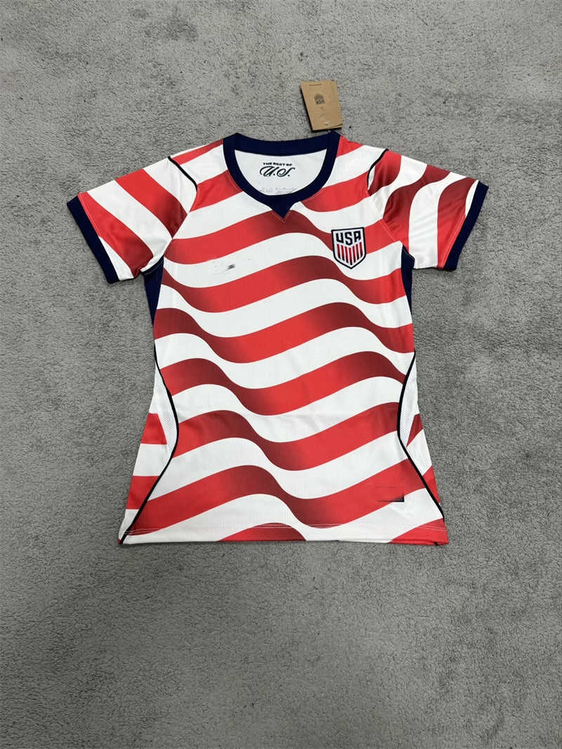AAA 2026 USA Home Women Soccer Jersey (image for) AAA 2026 USA Home Women Soccer Jersey