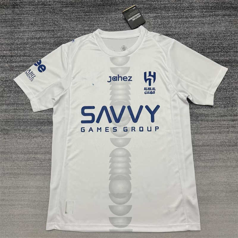 AAA 2025/26 Al Hilal Saudi Away Soccer Jersey (image for) AAA 2025/26 Al Hilal Saudi Away Soccer Jersey