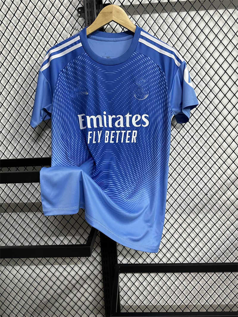 AAA 2025/26 Real Madridnk GK Blue Soccer Jersey (image for) AAA 2025/26 Real Madridnk GK Blue Soccer Jersey