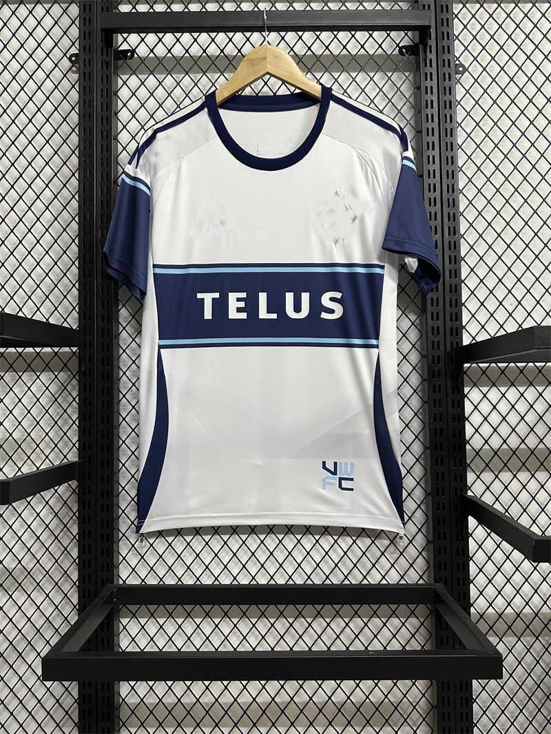 (image for) AAA 2025 Vancouver whitecapsnk White Soccer Jersey
