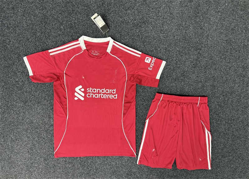 2025/26 Liverpoolnk Home Soccer Jersey (image for) 2025/26 Liverpoolnk Home Soccer Jersey