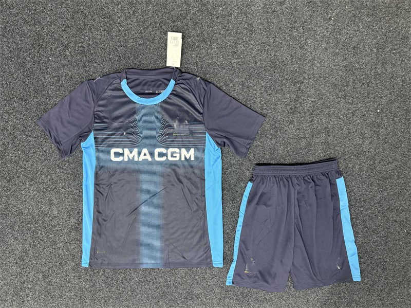 2025/26 Marseillenk Away Soccer Jersey (image for) 2025/26 Marseillenk Away Soccer Jersey