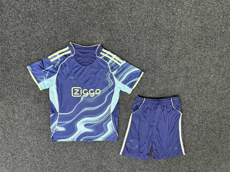 2025/26 Ajaxnk Away Youth Soccer Jersey (image for) 2025/26 Ajaxnk Away Youth Soccer Jersey