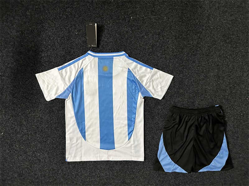 (image for) 2024 Argentina Home Youth Soccer Jersey