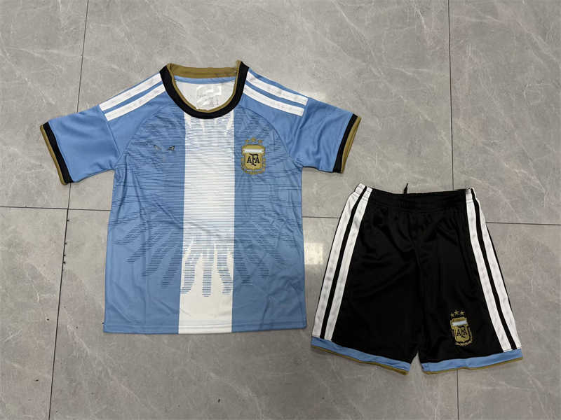 2026 Argentina Special Youth Soccer Jersey (image for) 2026 Argentina Special Youth Soccer Jersey