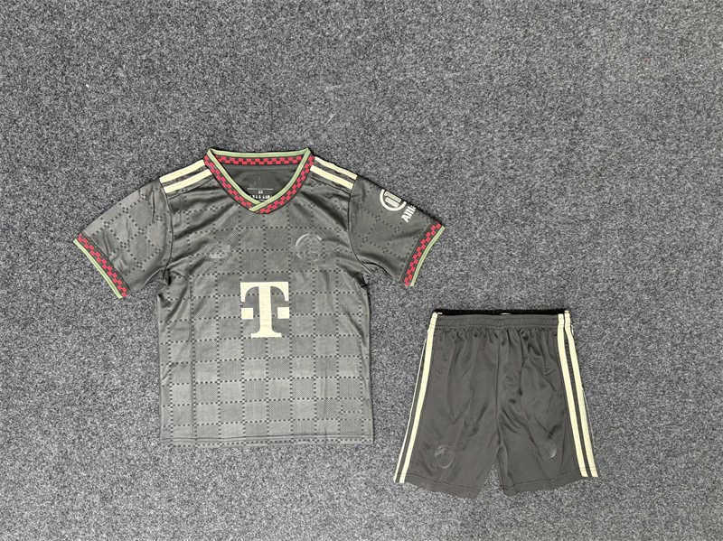 2025/26 Bayern Munichnk Third Youth Soccer Jersey (image for) 2025/26 Bayern Munichnk Third Youth Soccer Jersey