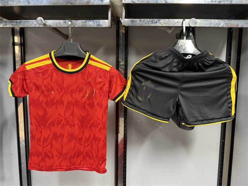(image for) 2026 Belgium Home Youth Soccer Jersey
