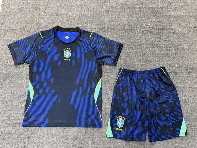 (image for) 2026 Brazil Away Youth Soccer Jersey
