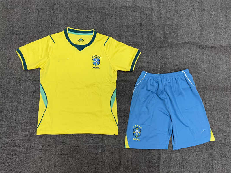 (image for) 2026 Brazil Home Youth Soccer Jersey
