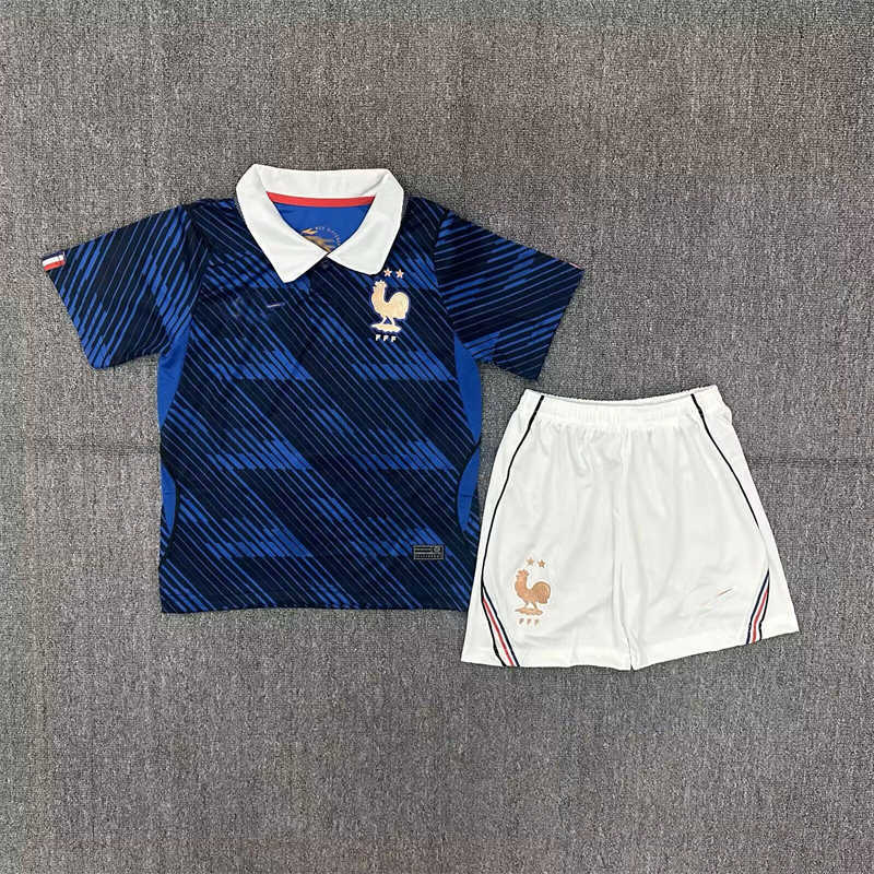 (image for) 2026 France Home Youth Soccer Jersey