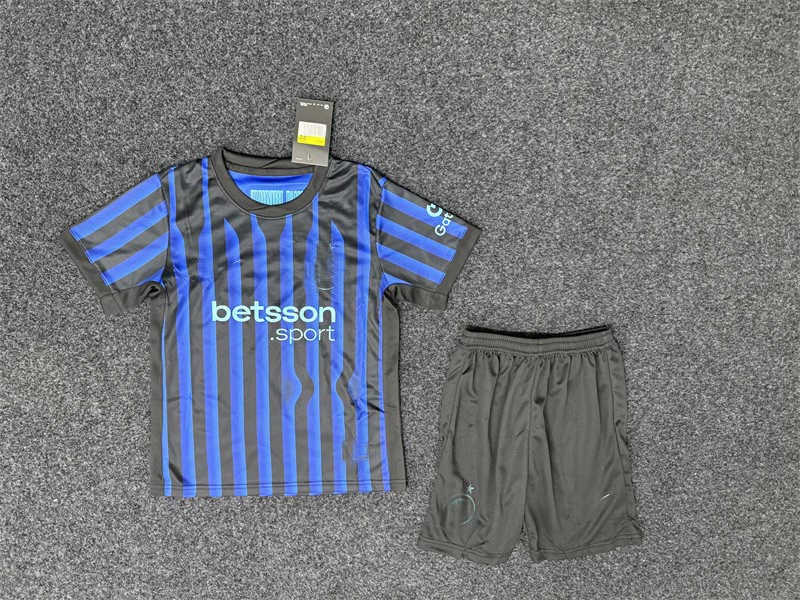 2025/26 Inter Milank Home Youth Soccer Jersey (image for) 2025/26 Inter Milank Home Youth Soccer Jersey