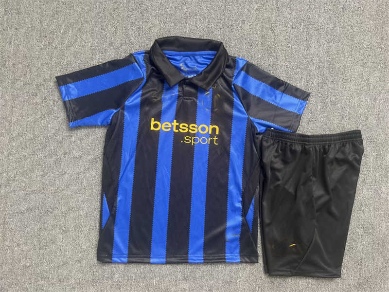 2026/27 Inter Milank Home Youth Soccer Jersey (image for) 2026/27 Inter Milank Home Youth Soccer Jersey