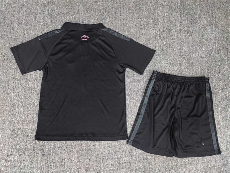 (image for) 2026 Inter Miamink Black Youth Soccer Jersey