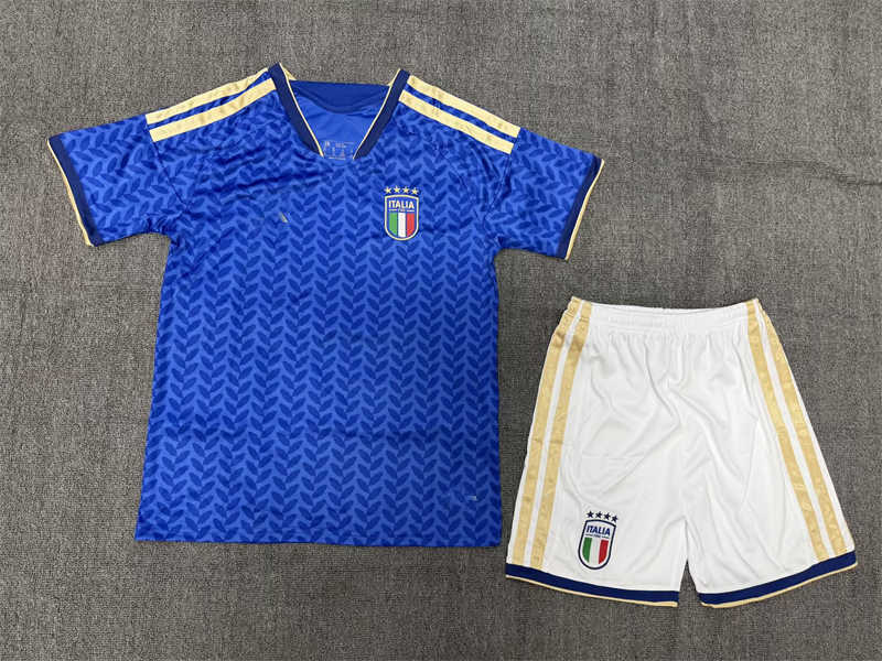 (image for) 2026 Italy Home Youth Soccer Jersey