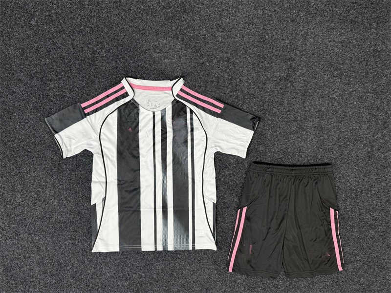 2025/26 Juventusnk Home Youth Soccer Jersey (image for) 2025/26 Juventusnk Home Youth Soccer Jersey