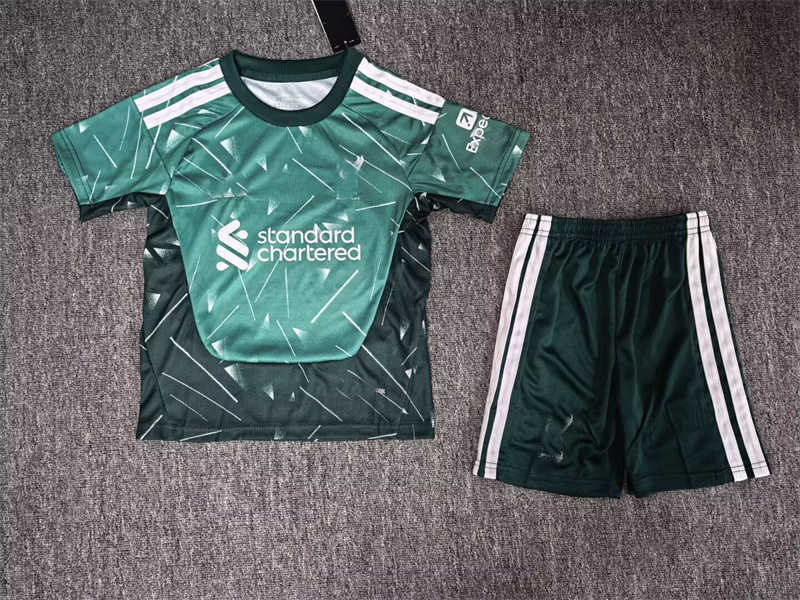 (image for) 2026/27 Liverpoolnk GK Green Youth Soccer Jersey