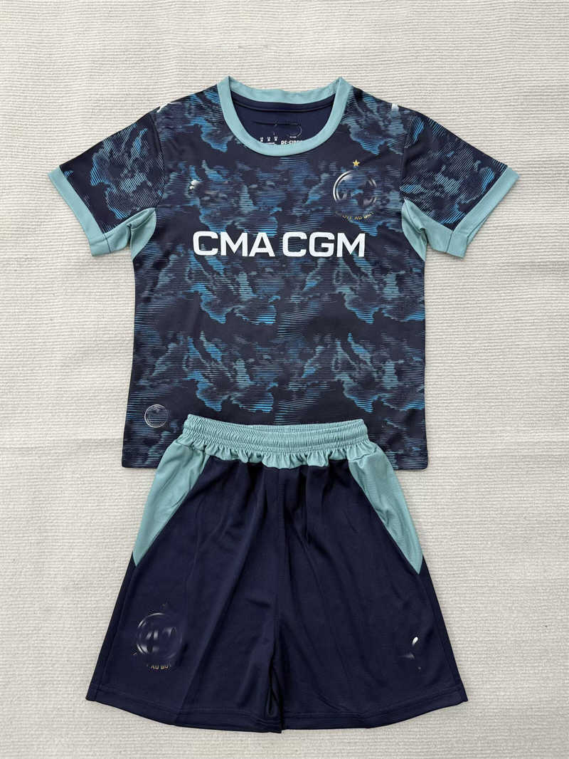 2026/27 Marseillenk Away Youth Soccer Jersey (image for) 2026/27 Marseillenk Away Youth Soccer Jersey