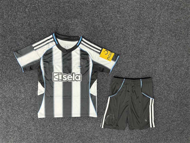 2025/26 Newcastle Unitednk Home Youth Soccer Jersey (image for) 2025/26 Newcastle Unitednk Home Youth Soccer Jersey