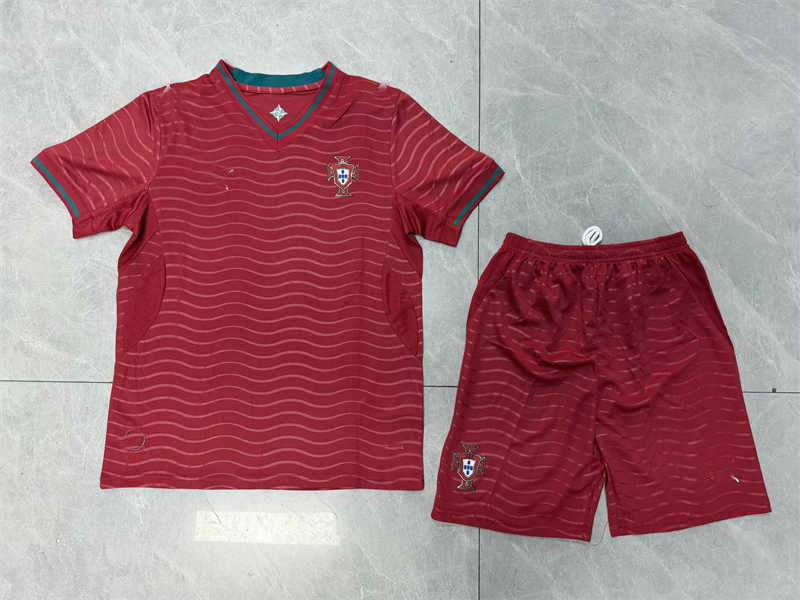 (image for) 2026 Portugal Home Youth Soccer Jersey