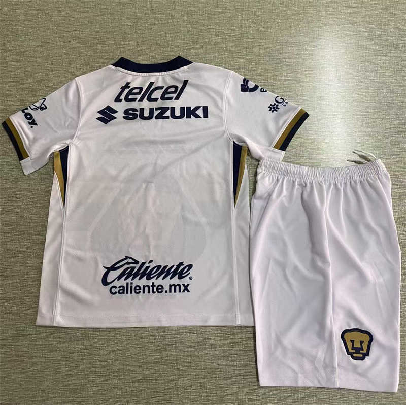 (image for) 2025/26 Pumas UNAM Home Youth Soccer Jersey