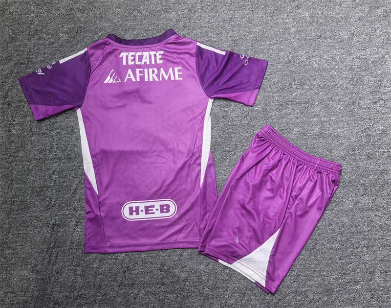 (image for) 2025/26 Tigres GK Purple Youth Soccer Jersey