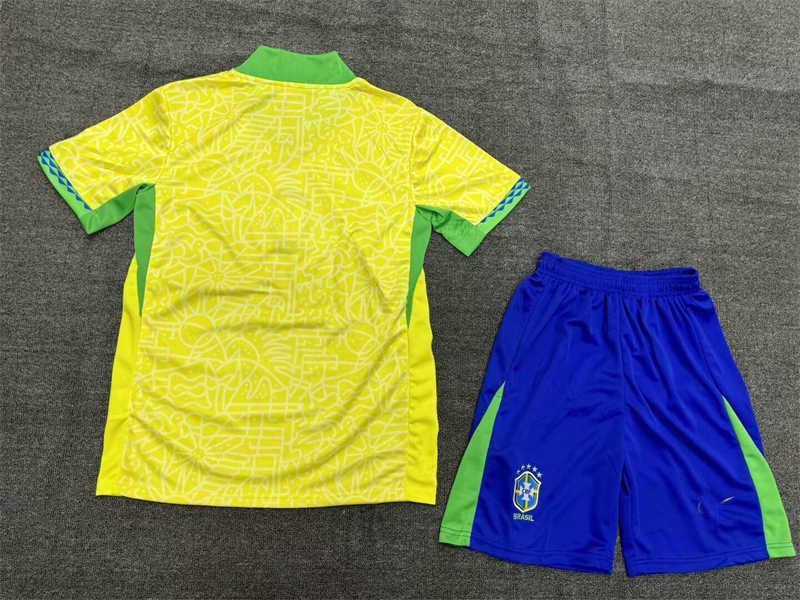 (image for) 2024 Brazil Home Soccer Jersey