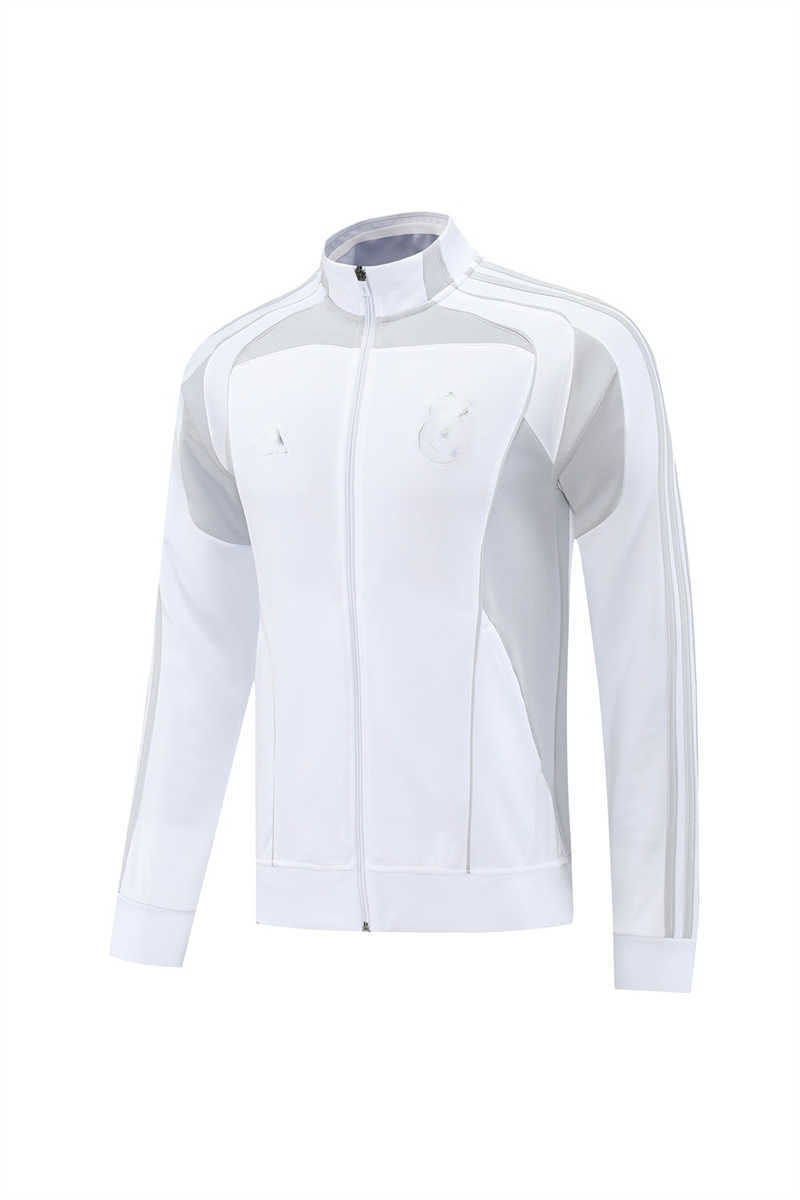 2025/26 Real Madridnk White Jacket (image for) 2025/26 Real Madridnk White Jacket
