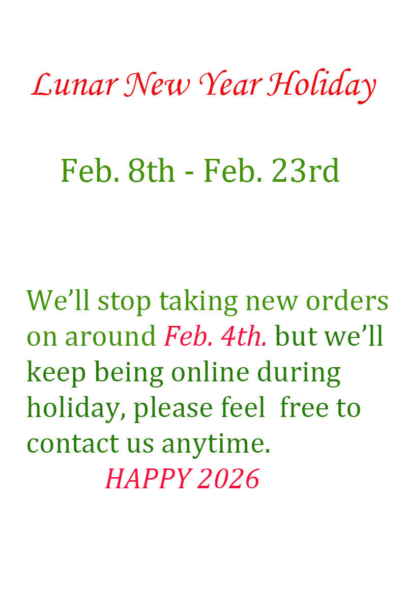 (image for) HOLIDAY NOTICE!