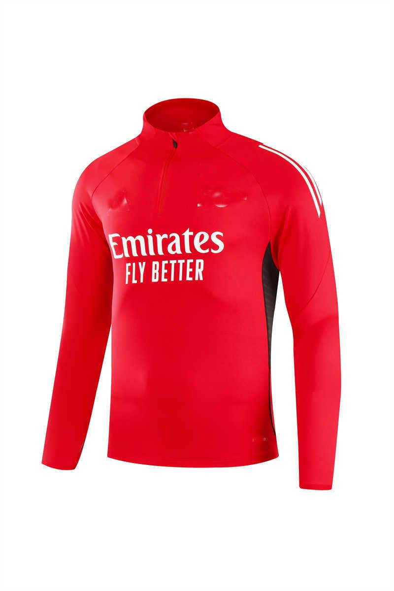 2025/26 Arsenalnk Red Tracksuit(Neck Zipper) (image for) 2025/26 Arsenalnk Red Tracksuit(Neck Zipper)