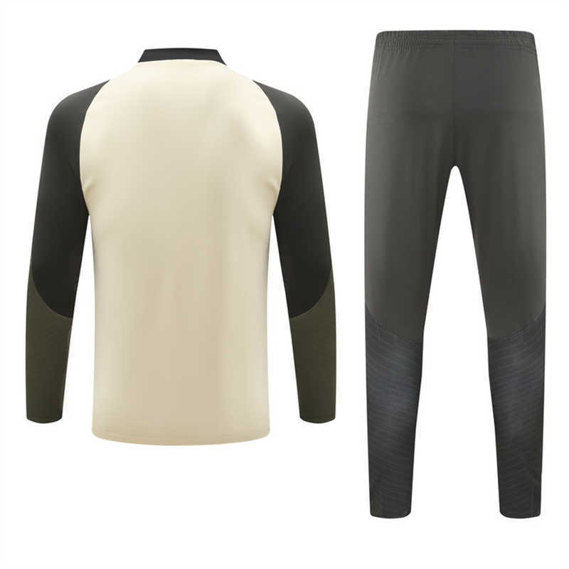 (image for) 2023/24 Barcelonank Yellow Tracksuit(Neck Zipper)