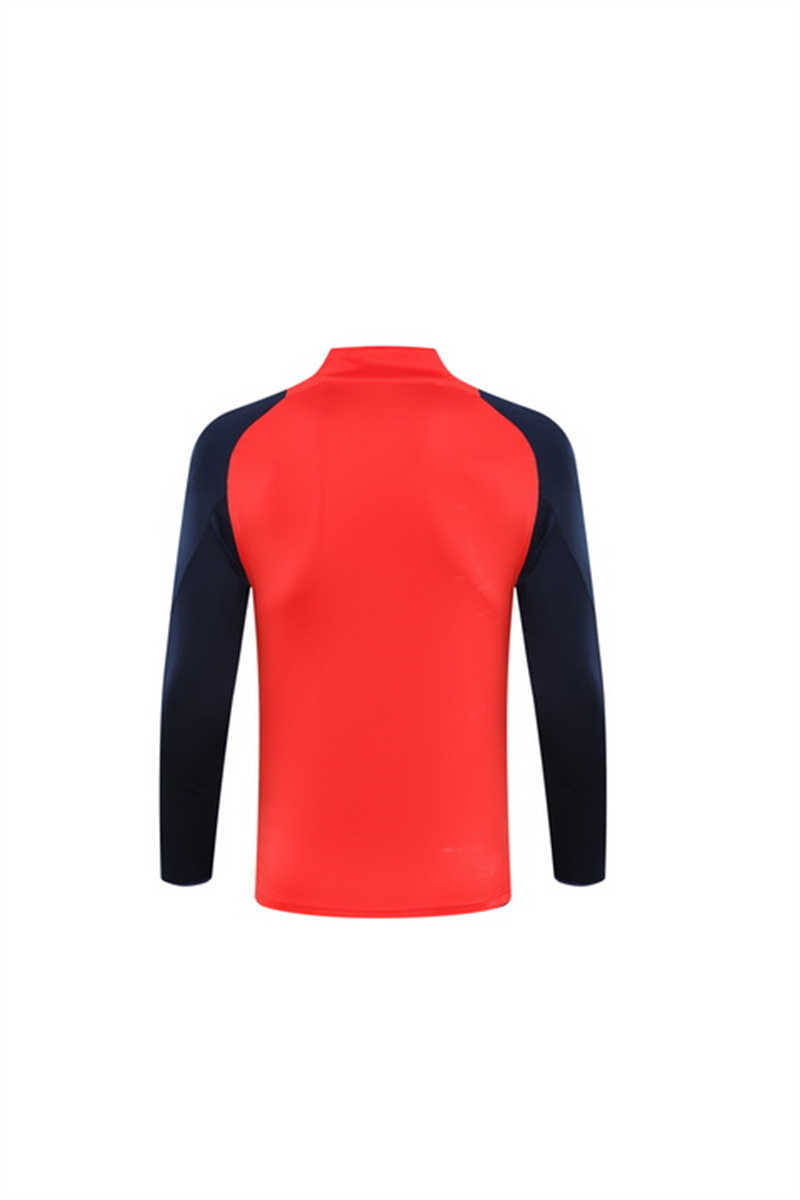 (image for) 2024/25 Manchester Unitednk Red Tracksuit(Neck Zipper)