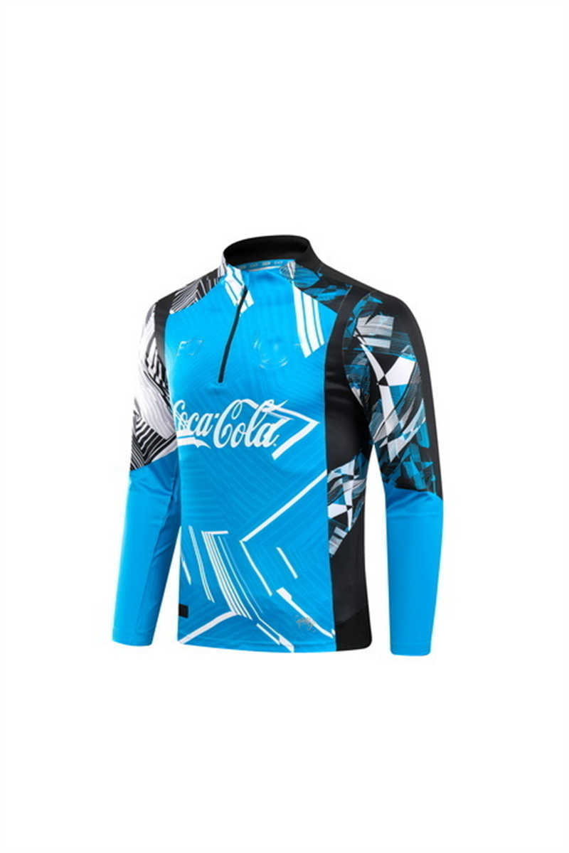 2024/25 Napolink Blue Tracksuit(Neck Zipper) (image for) 2024/25 Napolink Blue Tracksuit(Neck Zipper)