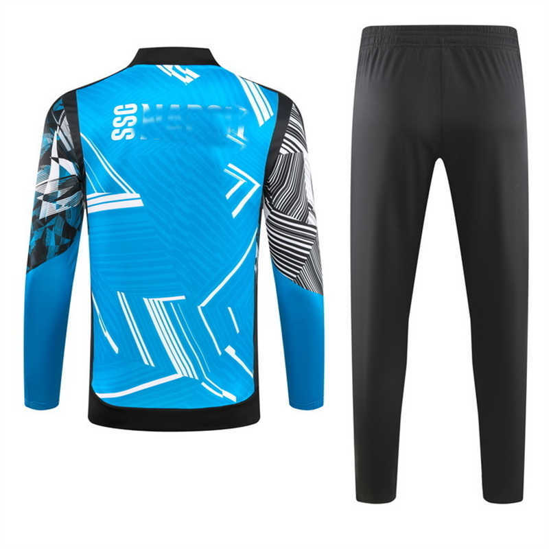 (image for) 2024/25 Napolink Blue Tracksuit(Neck Zipper)