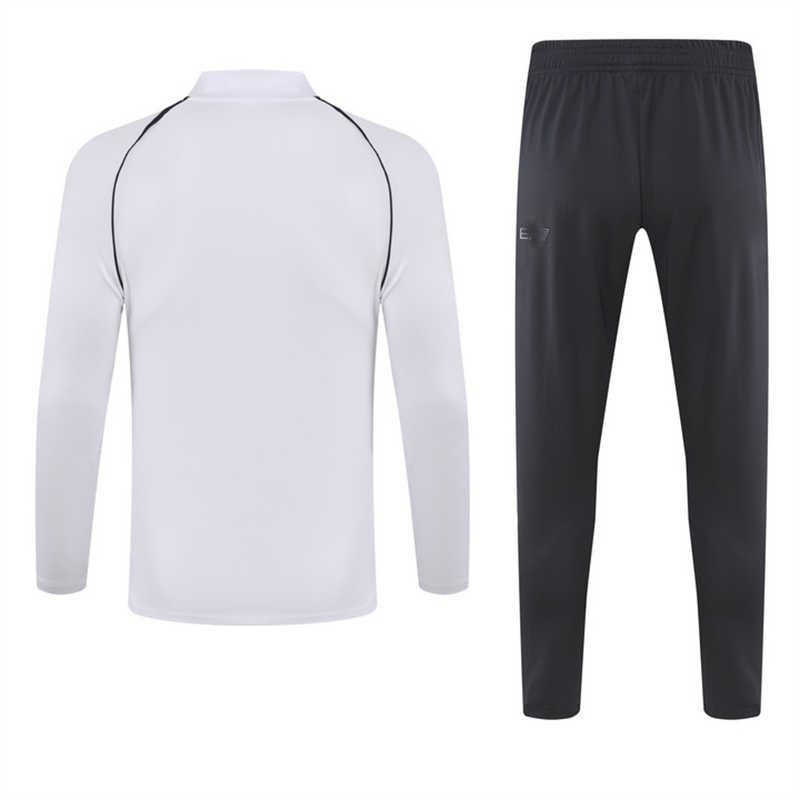 (image for) 2024/25 Napolink White Tracksuit(Neck Zipper)