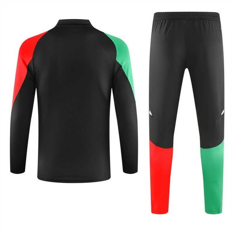 (image for) 2024/25 Arsenalnk Black Youth Tracksuit(Neck Zipper)