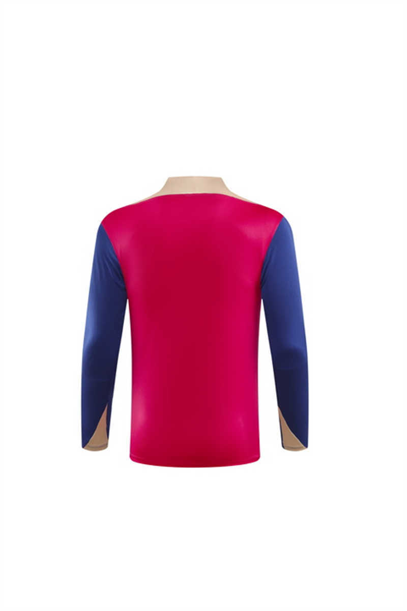 (image for) 2024/25 Barcelonank Red Youth Tracksuit(Neck Zipper)