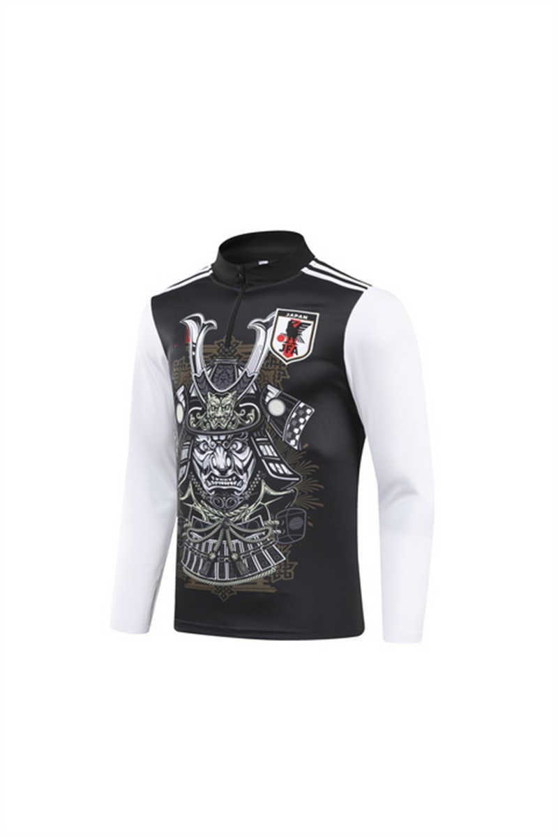 (image for) 2024 Japan Black2 Youth Tracksuit(Neck Zipper)