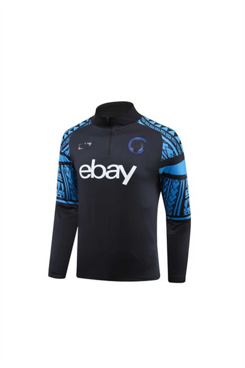 (image for) 2024/25 Napolink Navy Youth Tracksuit(Neck Zipper)