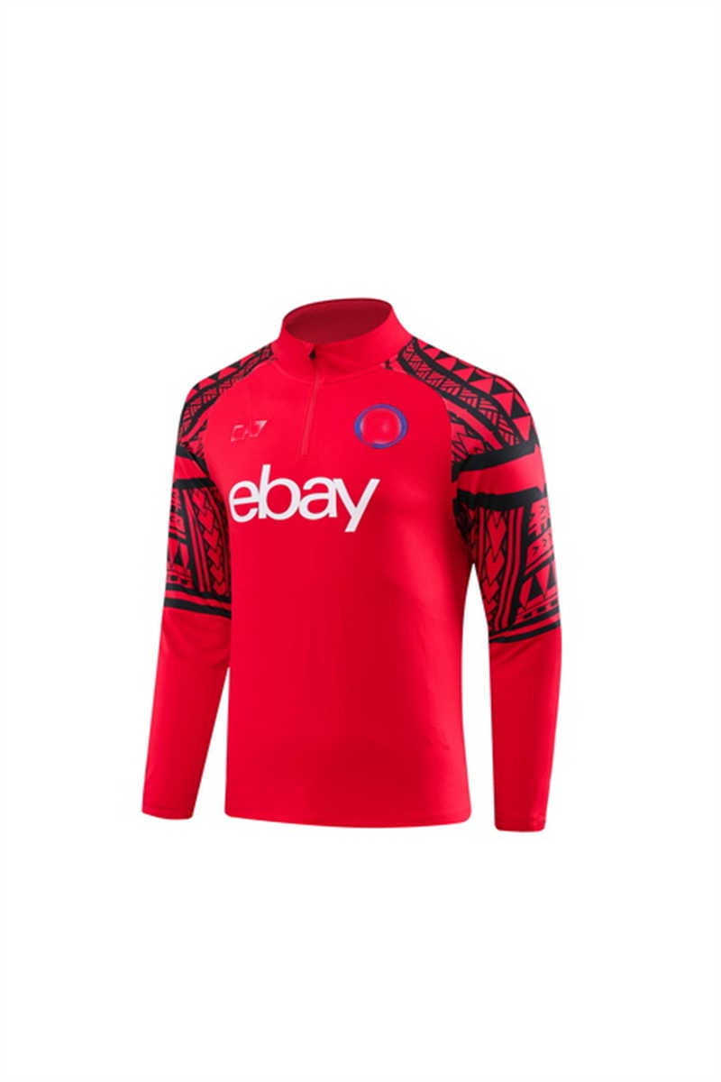 (image for) 2024/25 Napolink Red Youth Tracksuit(Neck Zipper)