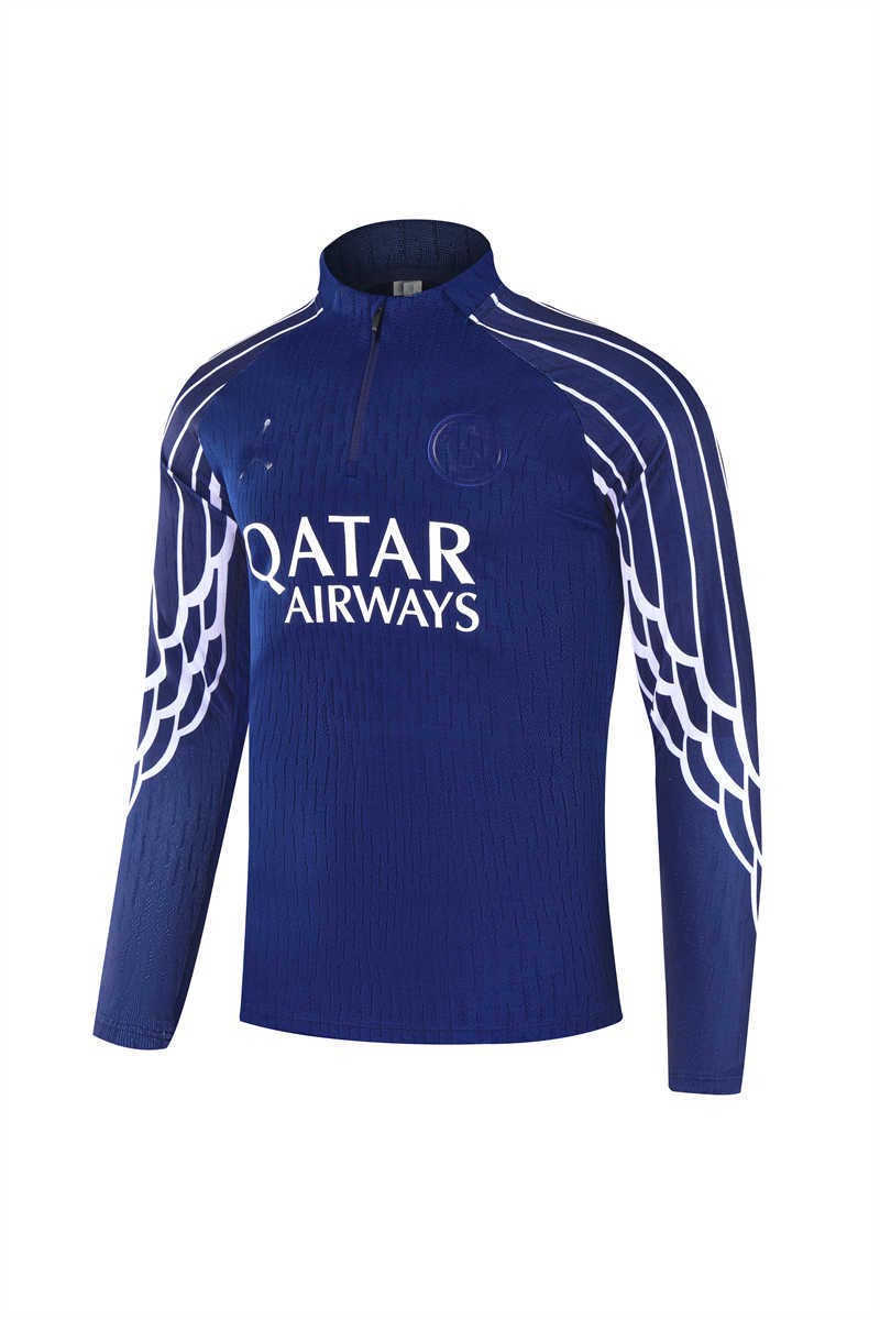 (image for) 2025/26 Paris Saint-Germaink Blue Youth Tracksuit(Neck Zipper)