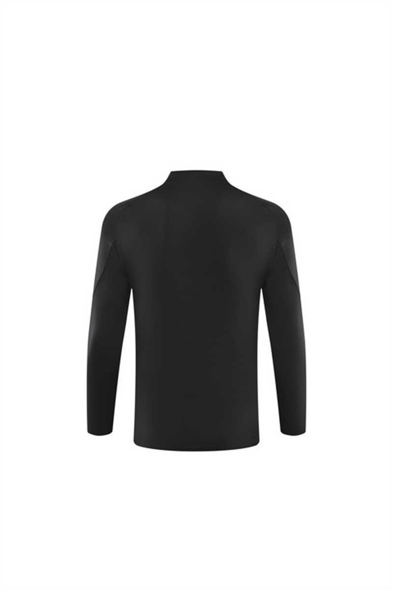 (image for) 2024/25 Real Madridnk Black2 Youth Tracksuit(Neck Zipper)