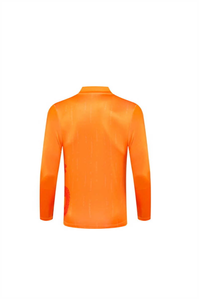(image for) 2024/25 Real Madridnk Orange Youth Tracksuit(Neck Zipper)