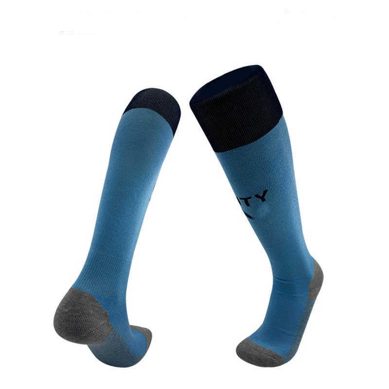 AAA 2025/26 Manchester Citynk Home Soccer Socks (image for) AAA 2025/26 Manchester Citynk Home Soccer Socks