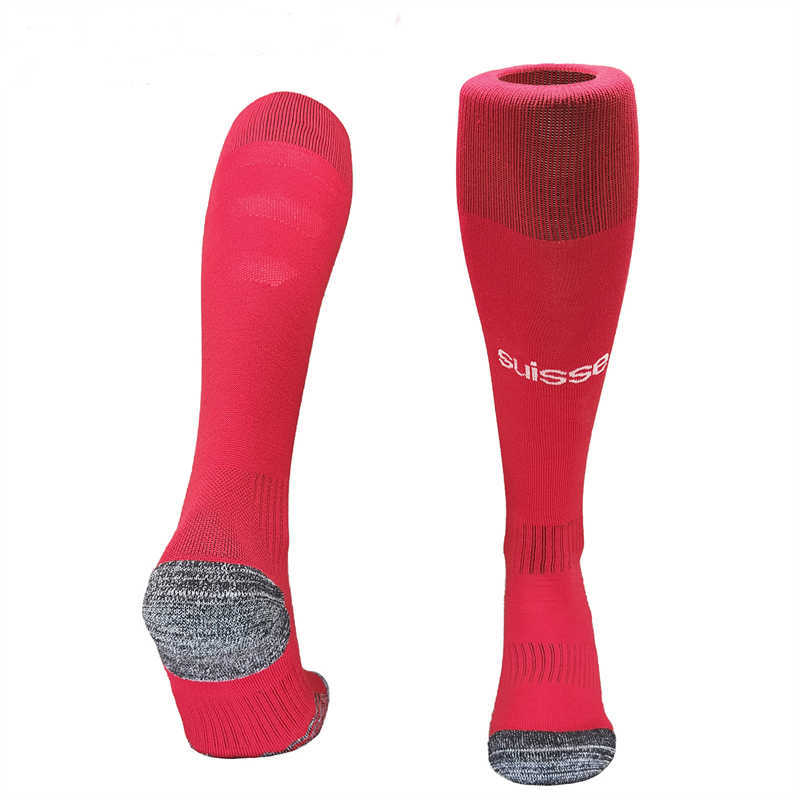 AAA 2026 Switzerland Home Youth Soccer Socks (image for) AAA 2026 Switzerland Home Youth Soccer Socks